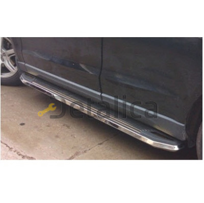 Порог-подножка левая+правая комплект для Тойота Хайлендер от 2012