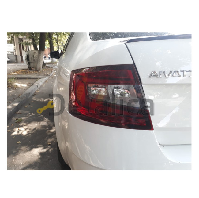 Фонарь задний левый для Шкода Октавия А7 Led диодный от 2018