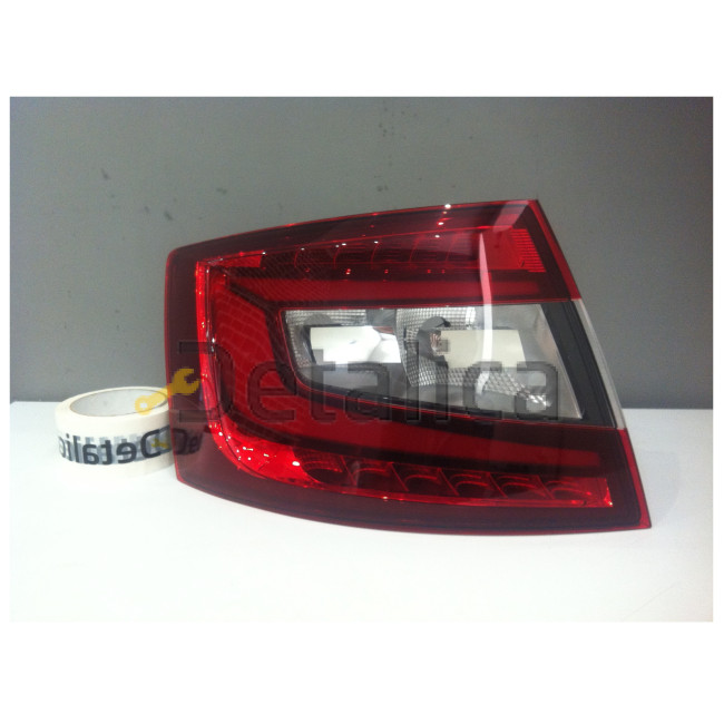 Фонарь задний левый для Шкода Октавия А7 Led диодный от 2018