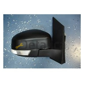 Зеркало правое (электрическое с подогревом автоскладывающееся с указателем поворота подсветка) крышка грунт для Форд Фокус 2 рестайл