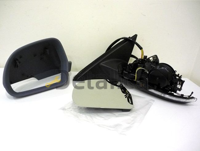 Зеркало левое 15 конт электр с подогрев автскладыв память ук поворота подсветка для Шкода Суперб от 2008 (Тайвань)