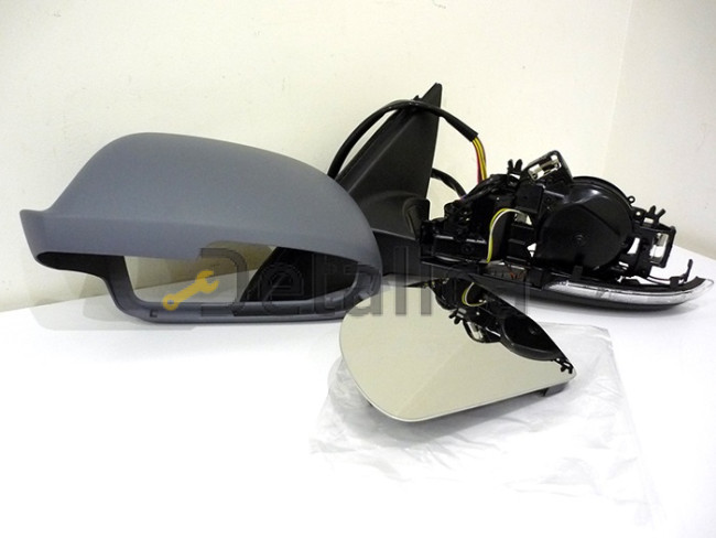 Зеркало левое 15 конт электр с подогрев автскладыв память ук поворота подсветка для Шкода Суперб от 2008 (Тайвань)