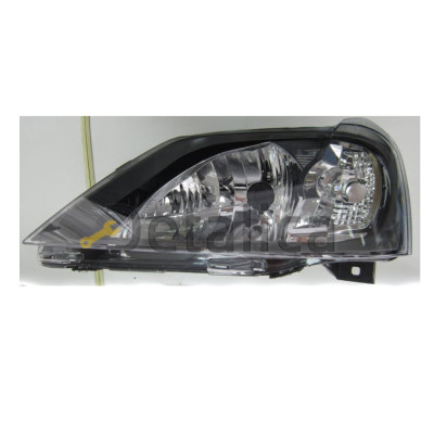 Фара левая китай темно-серая для рено логан от 2008-2009