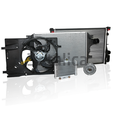 Радиатор охлаждения для Ситроен С1 1.4 HDi Denso Япония