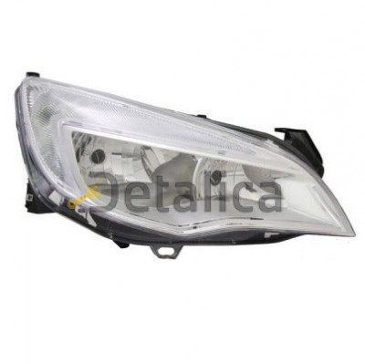 Фара правая хром для Опель Астра J 2009-2011 Депо