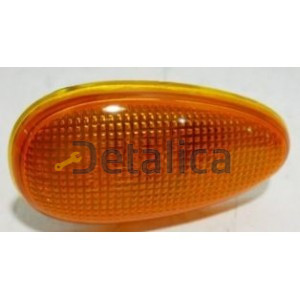 Повторитель поворота в крыло левый+правый комплект желтый для Шевроле Ланос