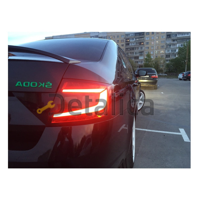 Фонарь задний правый для Шкода Октавия А7 Led диодный от 2018