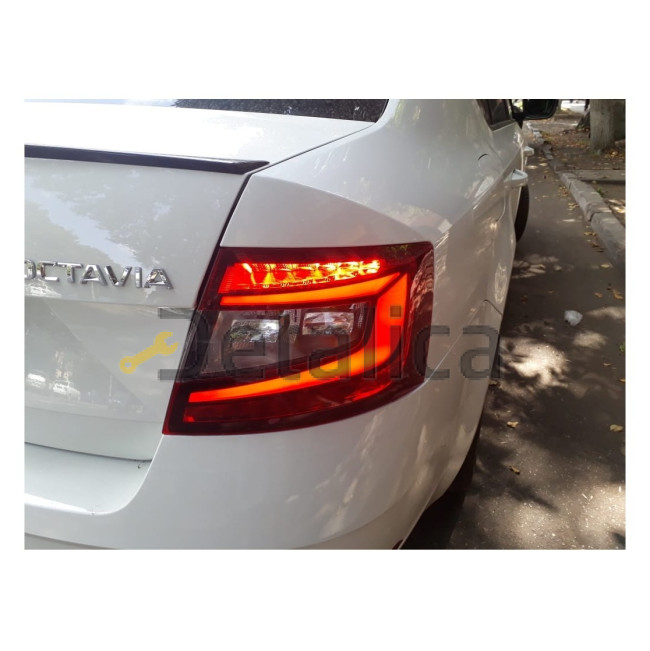 Фонарь задний правый для Шкода Октавия А7 Led диодный от 2018