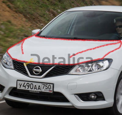 Капот для Ниссан Тиида С13 оригинал