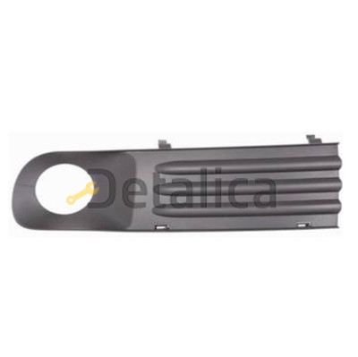 Решетка переднего бампера правая под ПТФ для Фольксваген Транспортер Т5 от 2003-2009 (Depo)