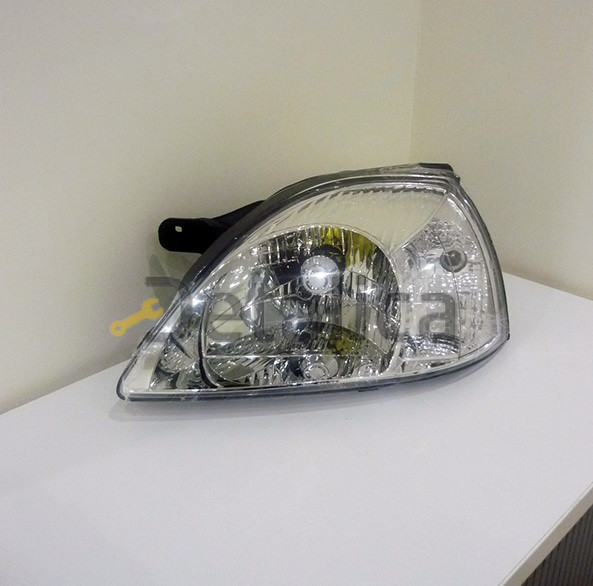 Фара левая поворотник белый для Киа Рио от 2003 до 2004 (Depo)