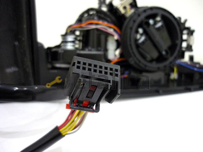 Зеркало правое 15 конт электр с подогрев автскладыв память ук поворота подсветка для Шкода Суперб от 2008 (Тайвань)