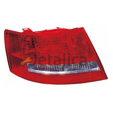 Фонарь задний левый для Ауди А6 С6 от 2004 - 2008 (Depo)