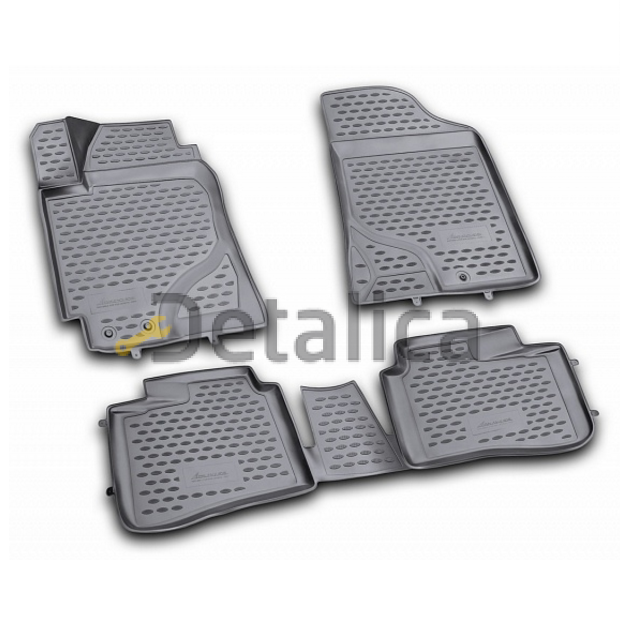 Коврики в салон Renault Scenic II 2003-2008 5 шт резиновые
