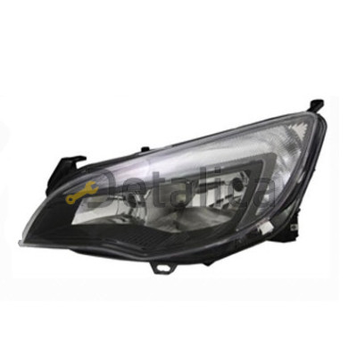Фара левая внутри черная Опель Астра J 2010-2012 Depo