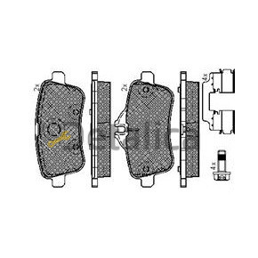 Колодки тормозные передние для Ниссан Теана L33 Blue Print Колодки тормозные передние для Ниссан Теана L33 Blue Print
