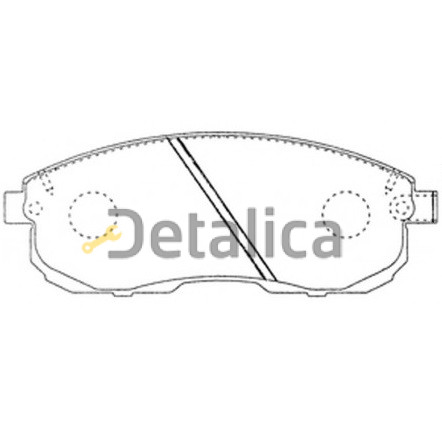 Колодки тормозные передние для Ниссан Теана L33 Blue Print Колодки тормозные передние для Ниссан Теана L33 Blue Print