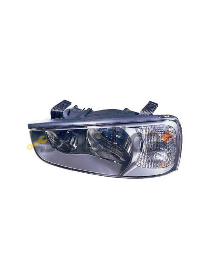 Фара левая с регулятором мотора для Хендай Элантра 3 от 2001 до 2003 (Depo)