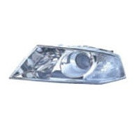 Фара левая линзованная под корректор для Шкода Октавия А5 от 2005 (Depo)