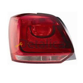 Фонарь задний левый Хэтчбек для Фольксваген Поло 5 от 2010 (Depo)
