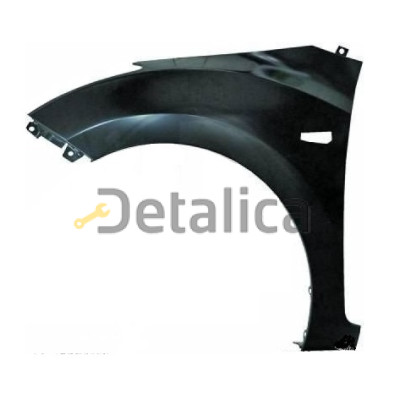Крыло переднее левое с отверстием под повторитель для Хендай I30 2 от 2012 (Тайвань)