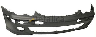 Бампер для Мерседес W203 передний, грунт (Тайвань)