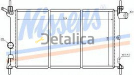 OPEL ASTRA радиатор охлажден (nissens) (nrf) (geri) 