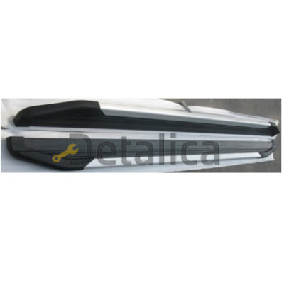 Порог-подножка левая+правая для Тойота Хайлендер от 2009 вариант 3