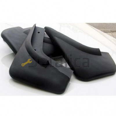 Брызговик переднего крыла левый+правый комплект + задн 4 шт для митсубиси аутлендер хл от 2007