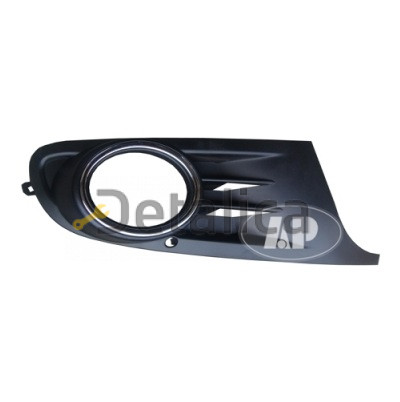 Решетка переднего бампера правая под птф с хром молдингом для Фольксваген Гольф 6 от 2009 (Тайвань) Решетка переднего бампера правая под птф с хром молдингом для Фольксваген Гольф 6 от 2009 (Тайвань)