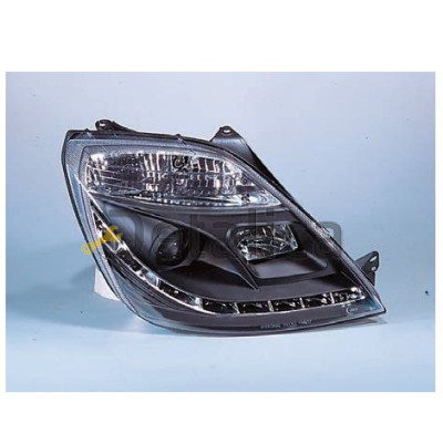 Фары комплект-тюнинг (линзованные) для Форд Фиеста от 2002-2007 Devil Eyes Sonar