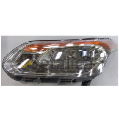 Фара левая с регулятором мотора для Ситроен С3 2009-