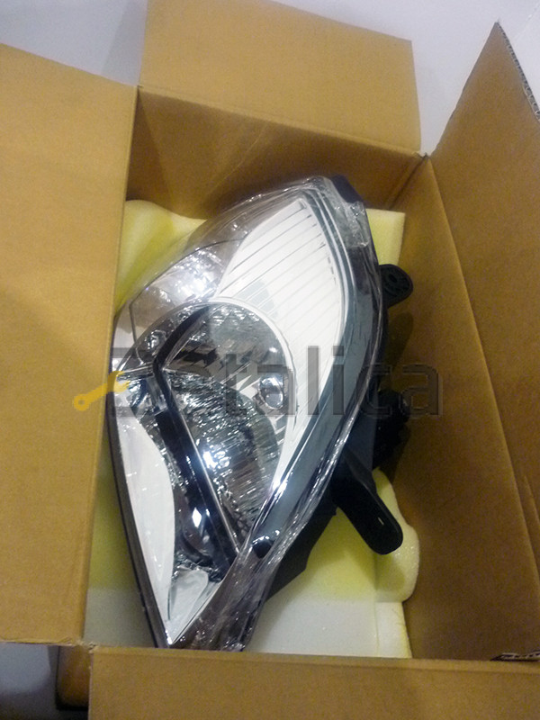 Фара правая поворотник белый для Киа Рио от 2003 до 2004 (Depo)