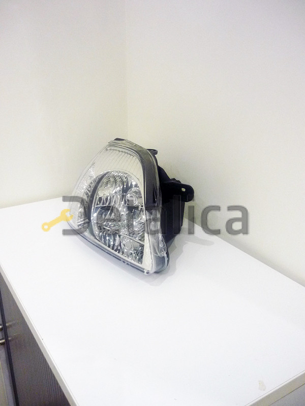 Фара правая поворотник белый для Киа Рио от 2003 до 2004 (Depo)