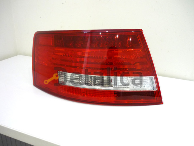 Фонарь задний левый с диодным стоп сигналом для Ауди А6 от 2004 - 2008 (Depo) седан