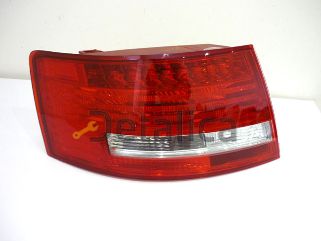 Фонарь задний левый с диодным стоп сигналом для Ауди А6 от 2004 - 2008 (Depo) седан