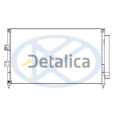 Радиатор кондиционера для Хонда Цивик Седан 8 Koyo Япония