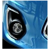 Молдинг решетки бампера правый хромированный для Митсубиси АСХ