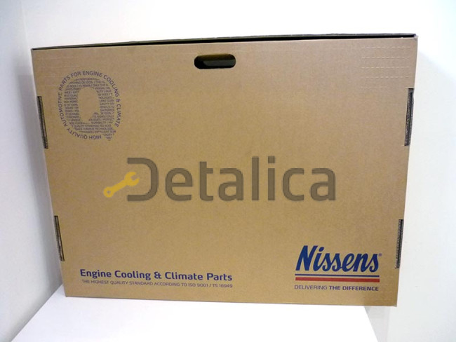 Радиатор охлаждения BMW X5 E70 3.0d 3.5d 4.0d Nissens Denmark