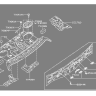 Задняя панель для Ниссан Теана L33 оригинал