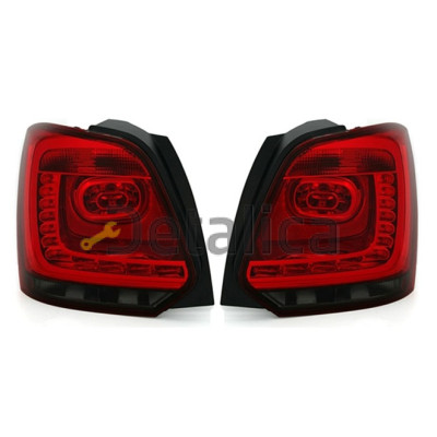 Фонари задние комплект-тюнинг с диодами Хэтчбек для Фольксваген Поло 5 от 2010 (Eagle Eyes)