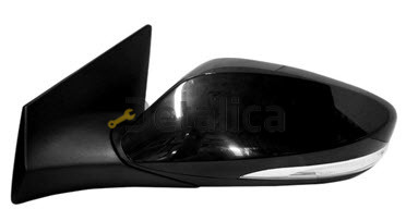 Зеркало правое электр с подогревом и указателем поворота (convex) для Хендай Elantra 5 AVANTE(Тайвань)