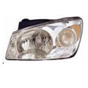 Фара левая с регулятором мотора для Киа Церато от 2004 до 2006 (DEPO)