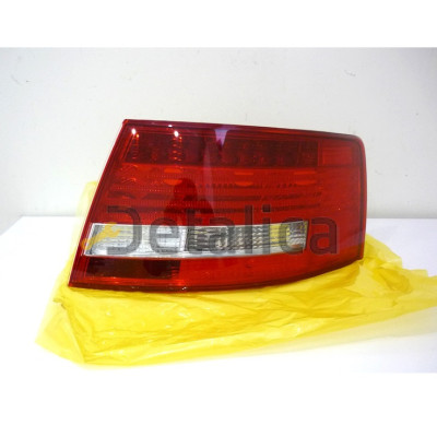 Фонарь задний правый с диодным стоп сигналом для Ауди А6 от 2004 - 2008 (Depo) седан