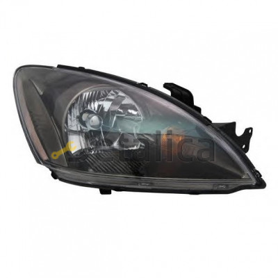 Фара правая для Митсубиси Лансер 9 внутри чёрная