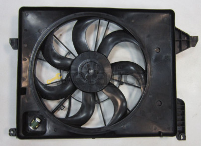  Мотор+вентилятор радиатора охлаждения с корпусом для Киа Соренто от 2009 (Китай)