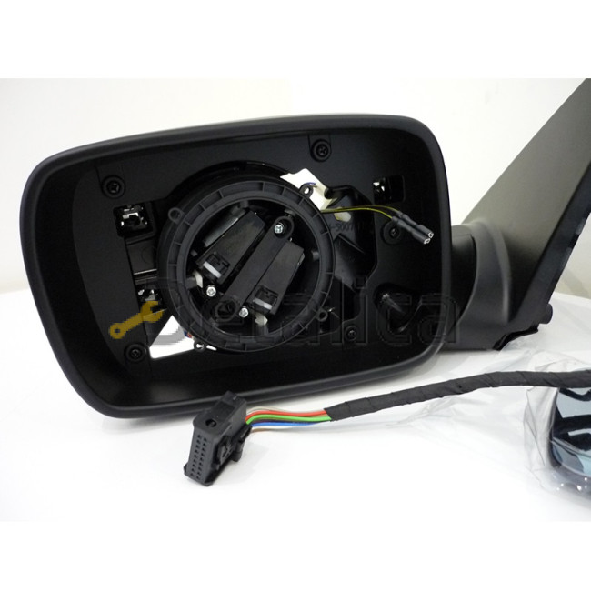 Зеркало левое для BMW E65-E66 электрическое с подогревом автоскладывание с памятью грунт 2002-2007