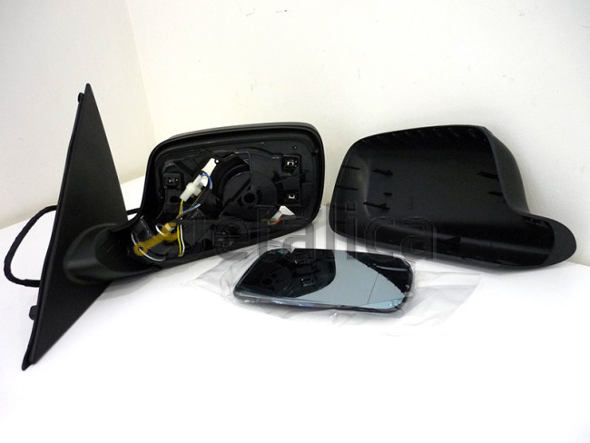 Зеркало левое для BMW E65-E66 электрическое с подогревом автоскладывание с памятью грунт 2002-2007