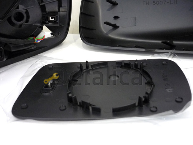 Зеркало левое для BMW E65-E66 электрическое с подогревом автоскладывание с памятью грунт 2002-2007