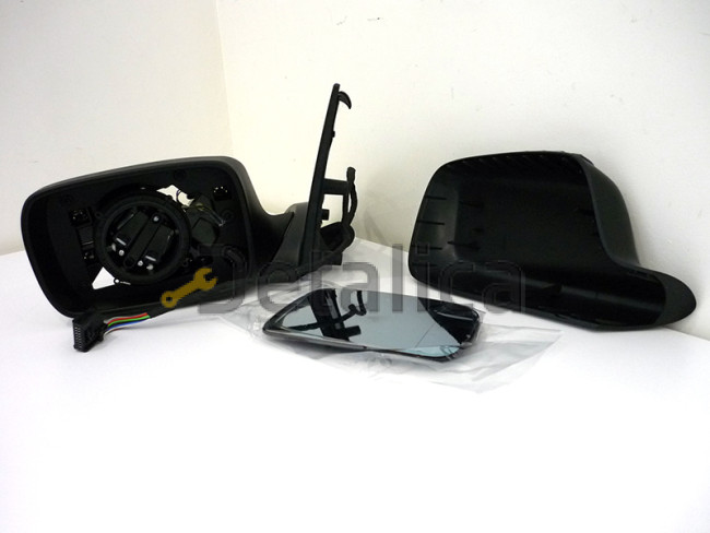 Зеркало левое для BMW E65-E66 электрическое с подогревом автоскладывание с памятью грунт 2002-2007